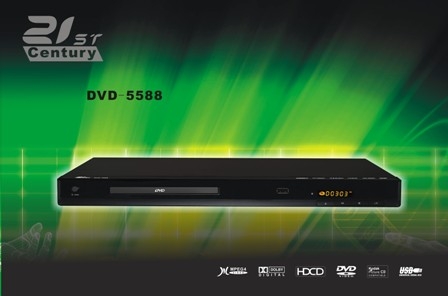 21st Century DVD Player (DVD-5588)